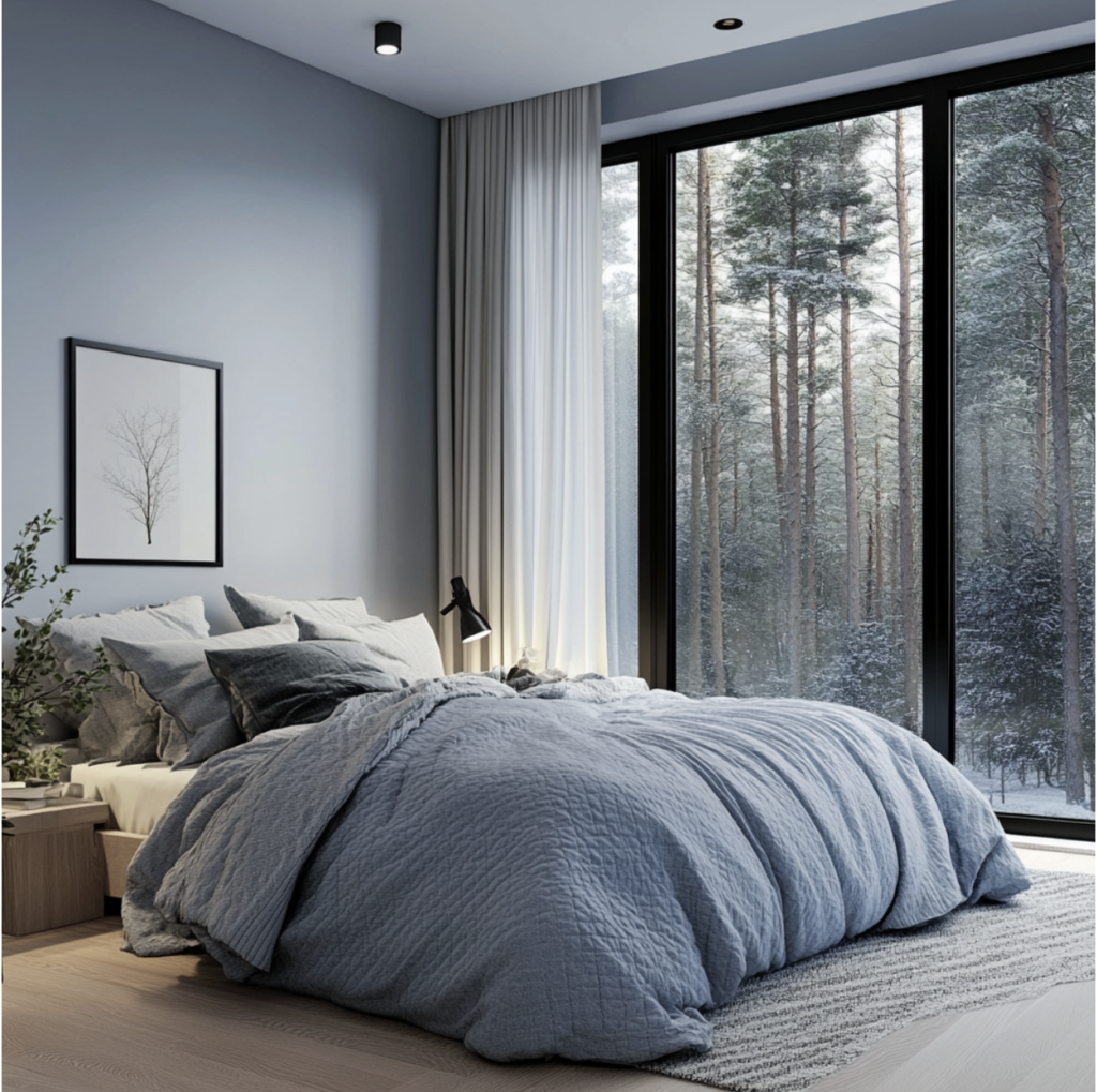 Warm Scandinavian Bedroom