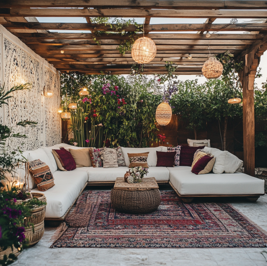 Small Boho Patio Ideas