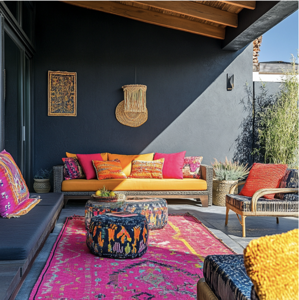 Small Boho Patio Ideas