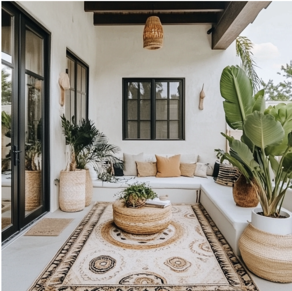 Small Boho Patio Ideas