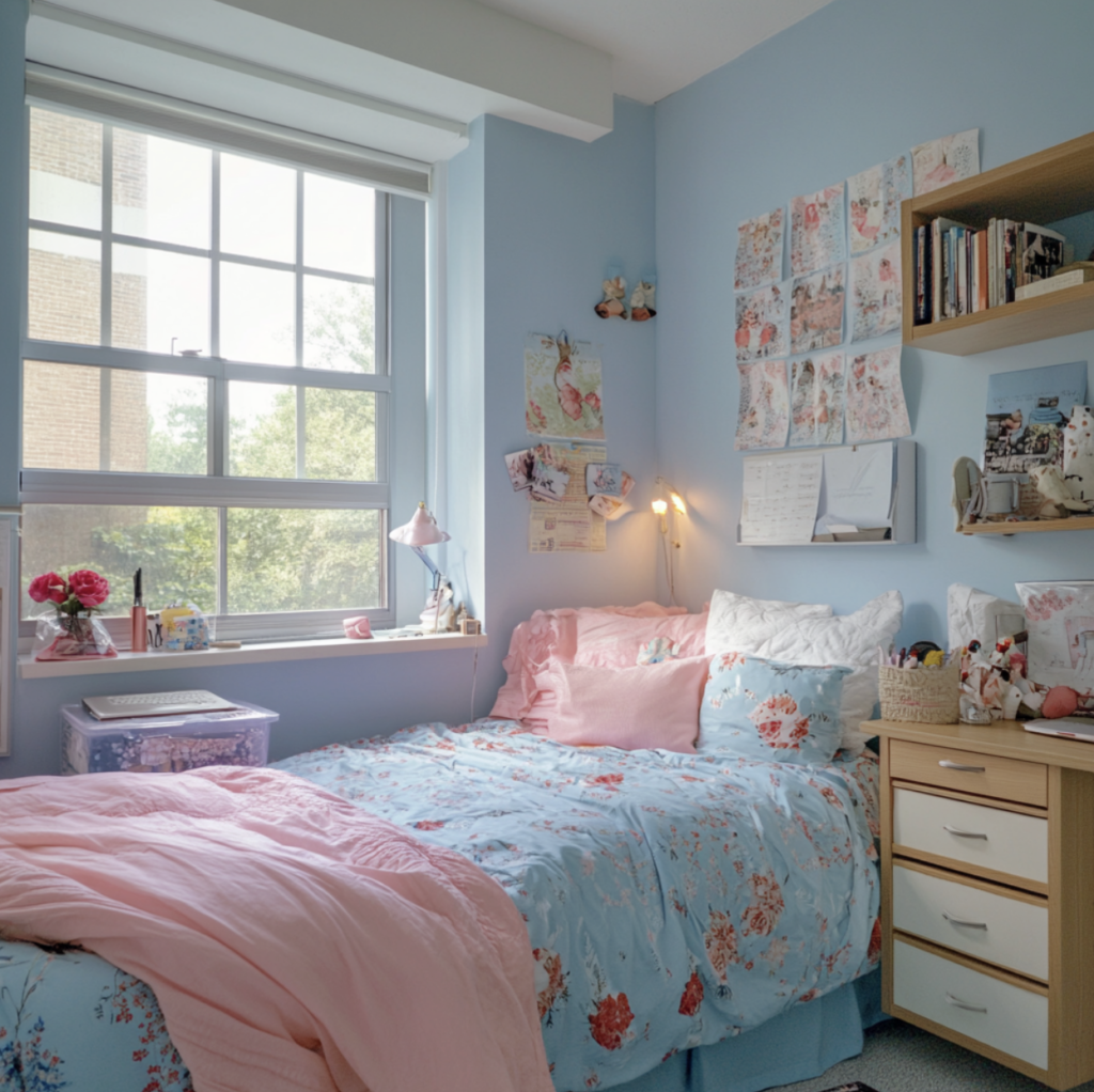 Dorm color schemes for girl