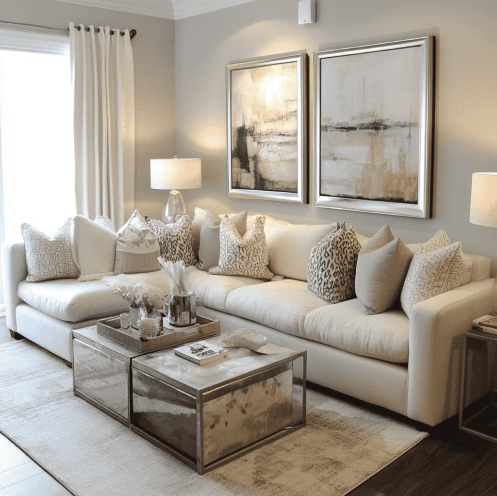 Small living room ideas with TV