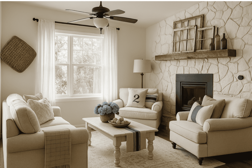 Small living room ideas with TV
