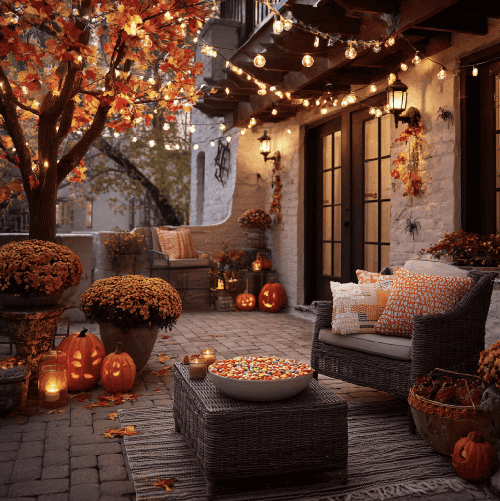 Halloween Small porch ideas
