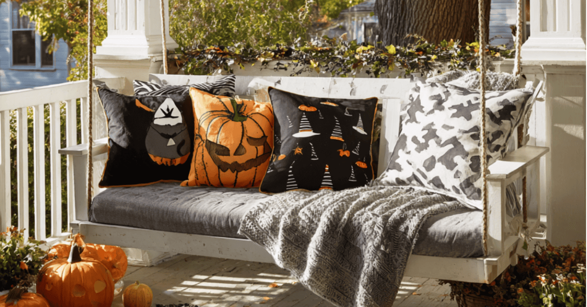 Diy front porch halloween ideas